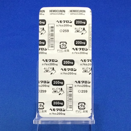 ヘモクロンカプセル２００ｍｇ