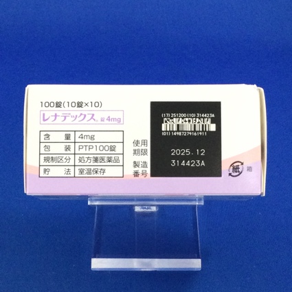 レナデックス錠４ｍｇ