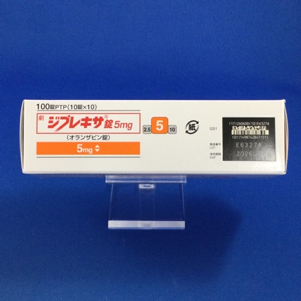 ジプレキサ錠５ｍｇ