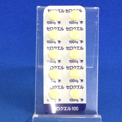 セロクエル１００ｍｇ錠