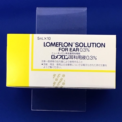 ロメフロン耳科用液0.3%