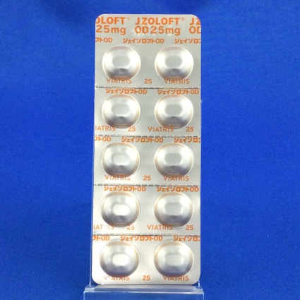 ジェイゾロフトＯＤ錠２５ｍｇ