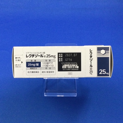 レクチゾール錠２５ｍｇ