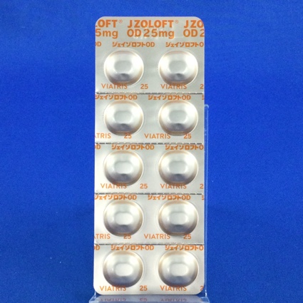 ジェイゾロフトＯＤ錠２５ｍｇ