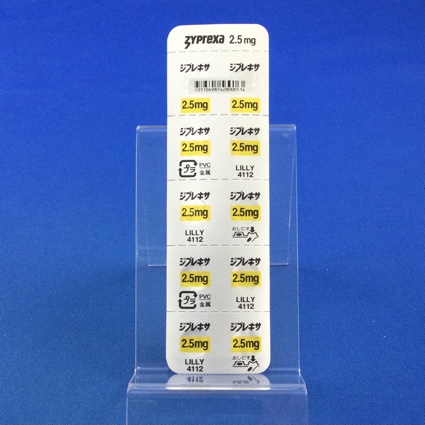 ジプレキサ錠２．５ｍｇ