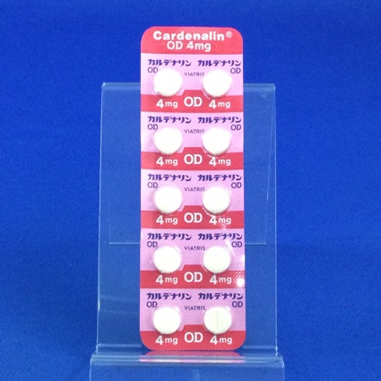カルデナリンＯＤ錠４ｍｇ
