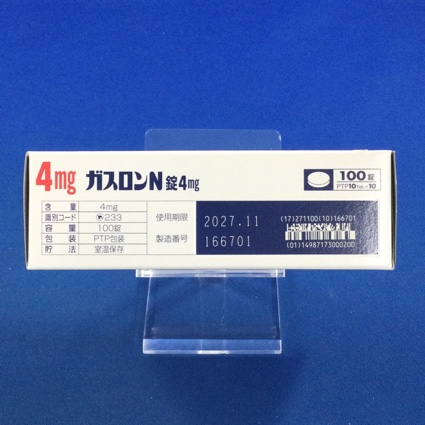 ガスロンＮ錠４ｍｇ