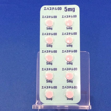エバステルＯＤ錠５ｍｇ