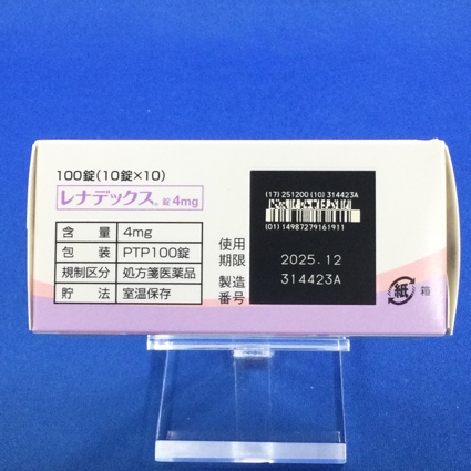 レナデックス錠４ｍｇ