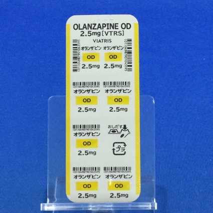 オランザピンＯＤ錠２．５ｍｇ「ＶＴＲＳ」
