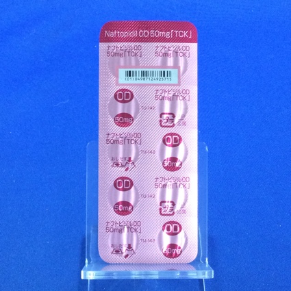 ナフトピジルＯＤ錠５０ｍｇ「ＴＣＫ」