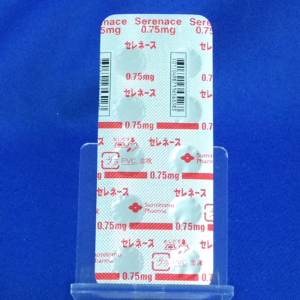 セレネース錠０．７５ｍｇ