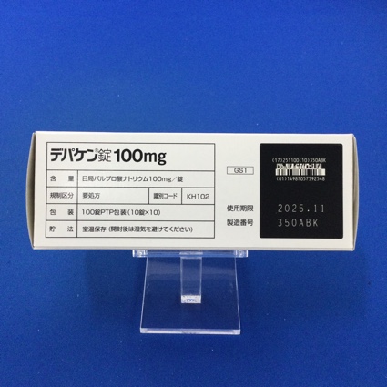 デパケン錠１００ｍｇ