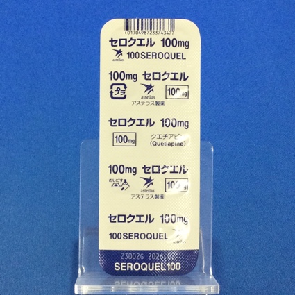 セロクエル１００ｍｇ錠