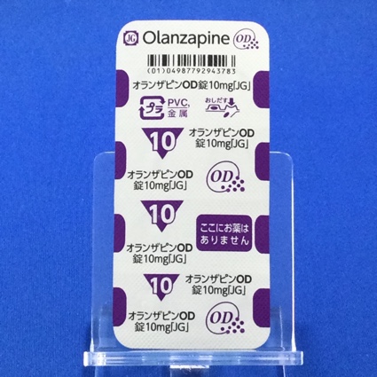 オランザピンＯＤ錠１０ｍｇ「ＪＧ」