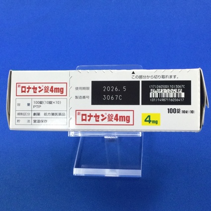 ロナセン錠４ｍｇ