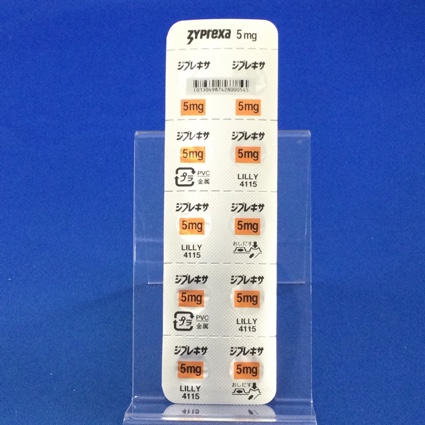 ジプレキサ錠５ｍｇ