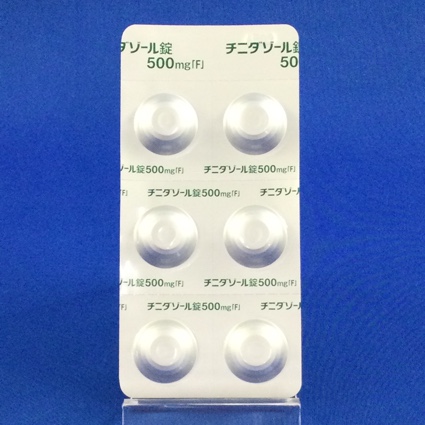 チニダゾール錠５００ｍｇ「Ｆ」