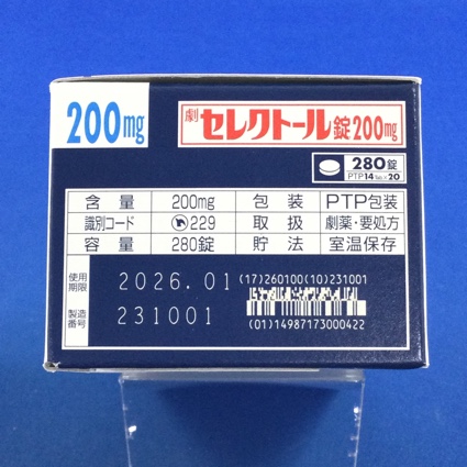 セレクトール錠２００ｍｇ