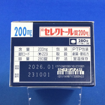 セレクトール錠２００ｍｇ