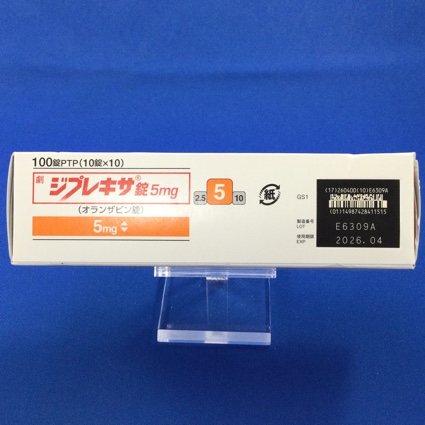 ジプレキサ錠５ｍｇ