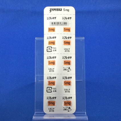 ジプレキサ錠５ｍｇ