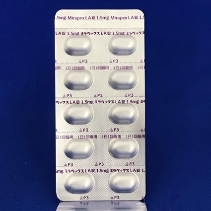ミラペックスＬＡ錠１．５ｍｇ