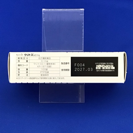 ウリトス錠０．１ｍｇ