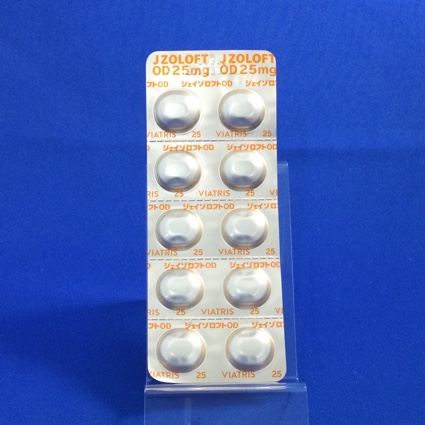 ジェイゾロフトＯＤ錠２５ｍｇ