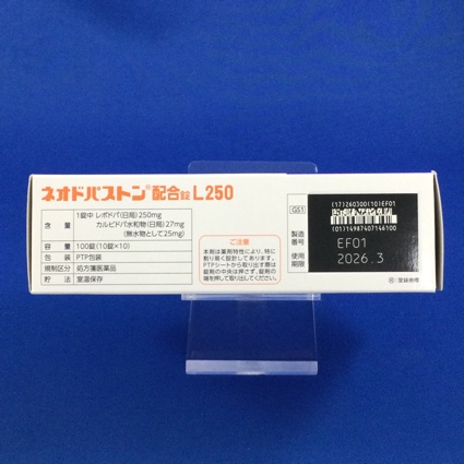 ネオドパストン配合錠Ｌ２５０