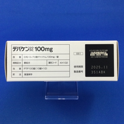 デパケン錠１００ｍｇ