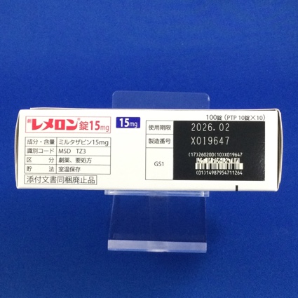 レメロン錠１５ｍｇ