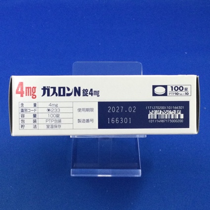 ガスロンＮ錠４ｍｇ