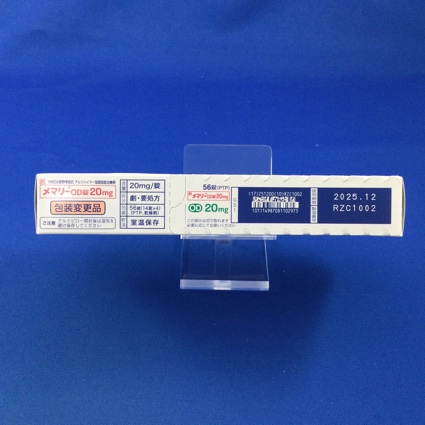 メマリーＯＤ錠２０ｍｇ