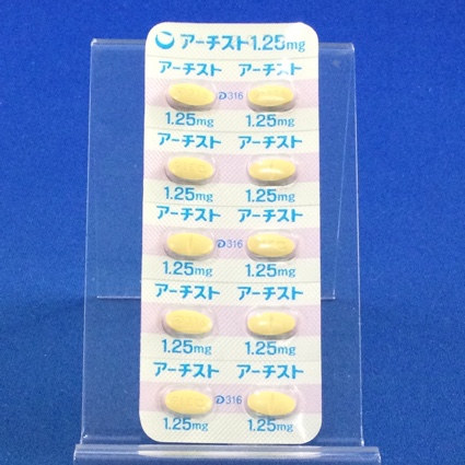 アーチスト錠１．２５ｍｇ