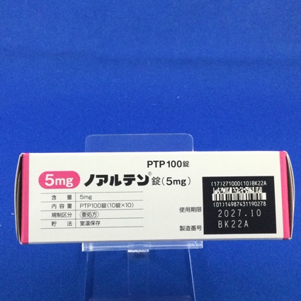 ノアルテン錠（５ｍｇ）