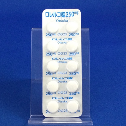 ロレルコ錠２５０ｍｇ
