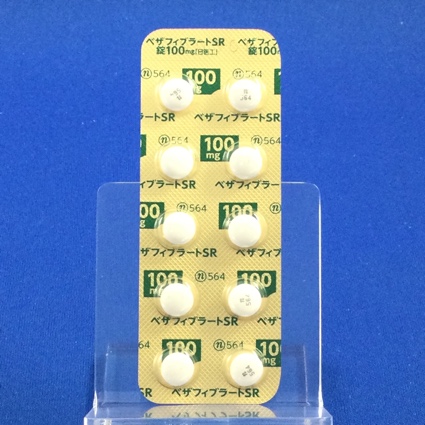ベザフィブラートＳＲ錠１００ｍｇ「日医工」