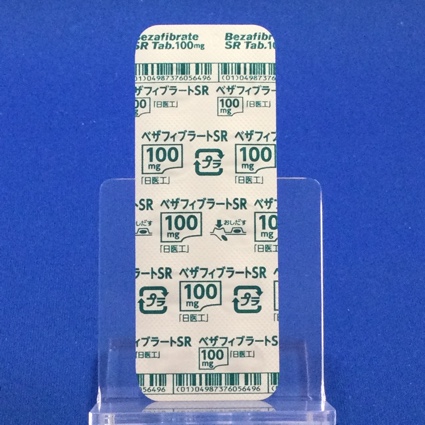 ベザフィブラートＳＲ錠１００ｍｇ「日医工」