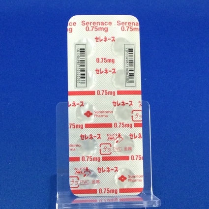 セレネース錠０．７５ｍｇ