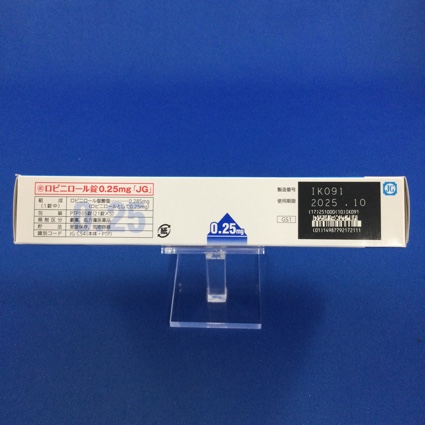 ロピニロール錠０．２５ｍｇ「ＪＧ」