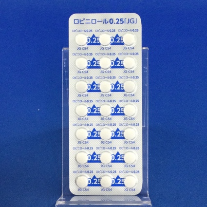 ロピニロール錠０．２５ｍｇ「ＪＧ」