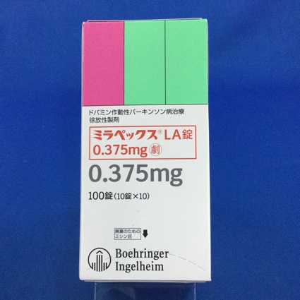 ミラペックスLA錠0.375mg