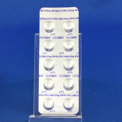 ミラペックスＬＡ錠０．３７５ｍｇ