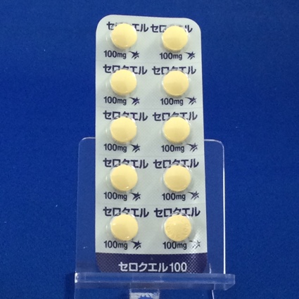 セロクエル１００ｍｇ錠