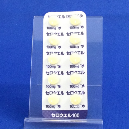 セロクエル１００ｍｇ錠