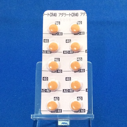 アダラートＣＲ錠４０ｍｇ