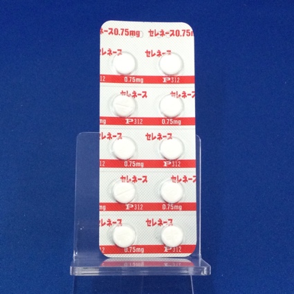 セレネース錠０．７５ｍｇ