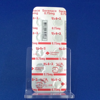 セレネース錠０．７５ｍｇ