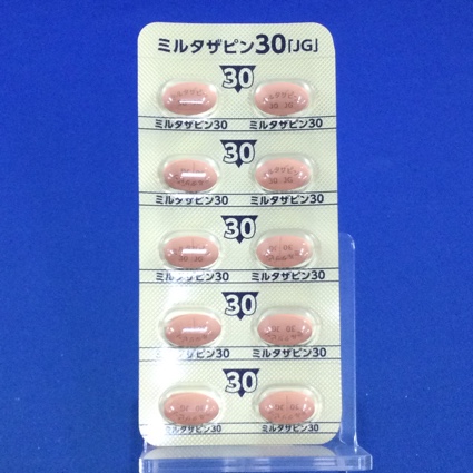ミルタザピン錠３０ｍｇ「ＪＧ」